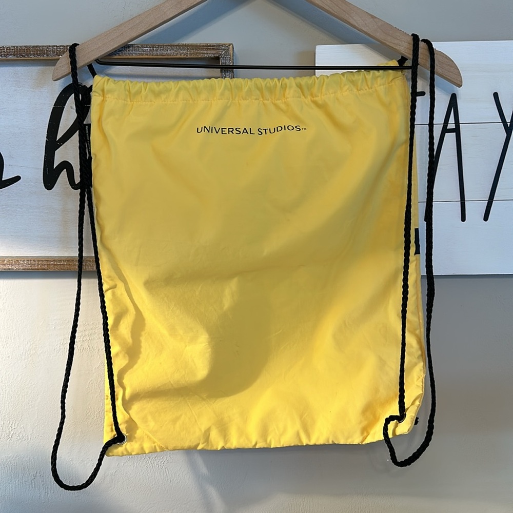 Universal Studios Minions Drawstring Backpack - image 5